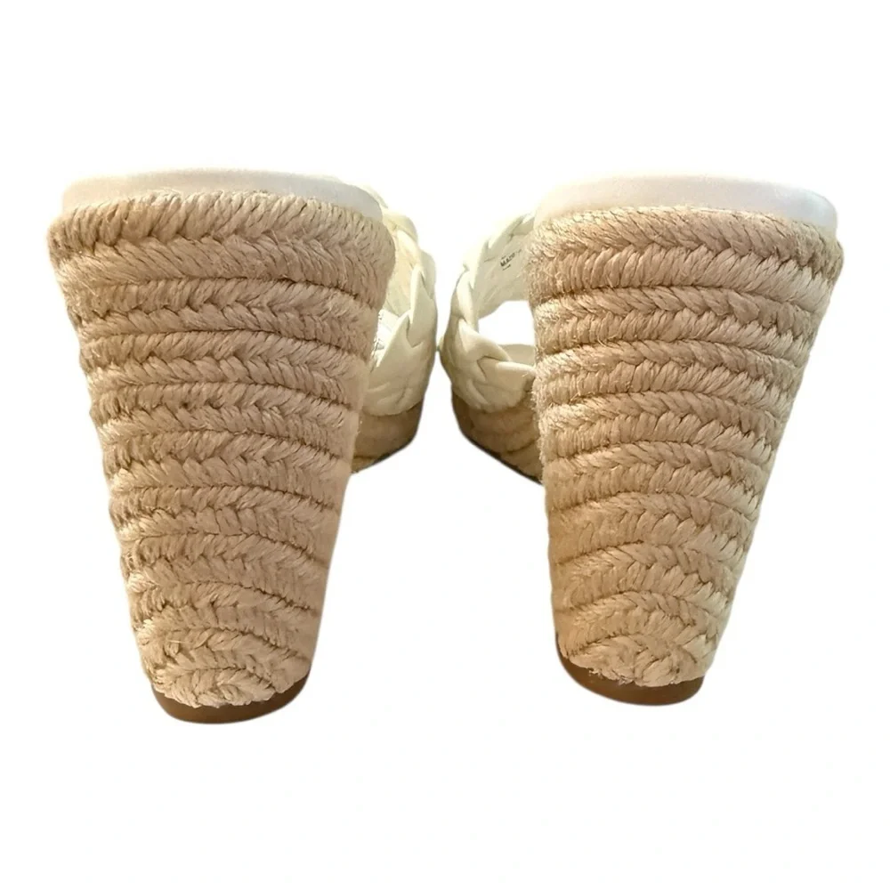 Steve Madden Woven Espadrille Wedge Sandals – Size 10